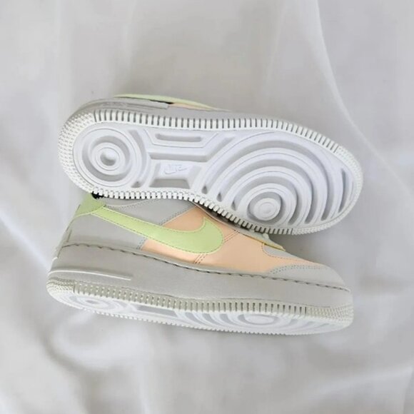 7 WOMEN'S Nike Air Force 1 AF1 SHADOW SUMMIT WHITE MULTICOLOR CI0919-107 - Picture 9 of 11